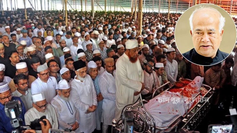 মা-বাবার কবরের পাশে চিরশায়িত বর্ষীয়ান রাজনীতিবিদ ইঞ্জিনিয়ার মোশাররফ