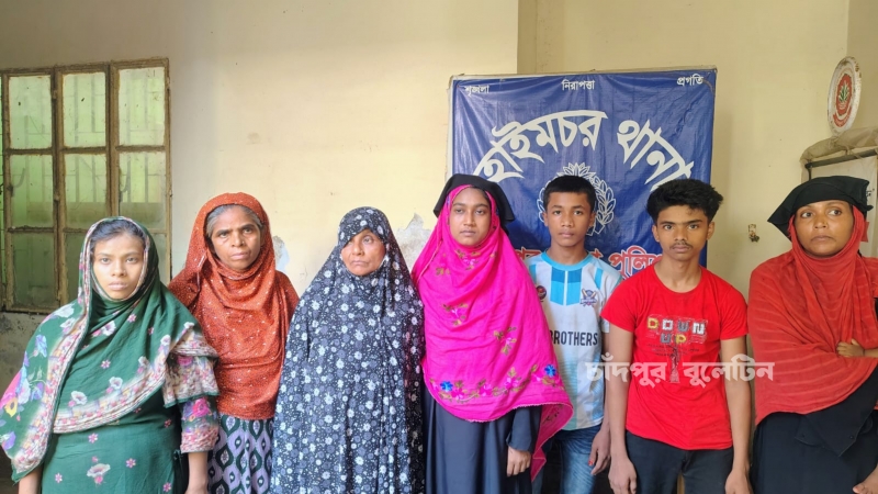 হাইমচরে মরিচের গুঁড়া ছিটিয়ে যুবক হত্যার ঘটনায় গ্রেপ্তার ৭