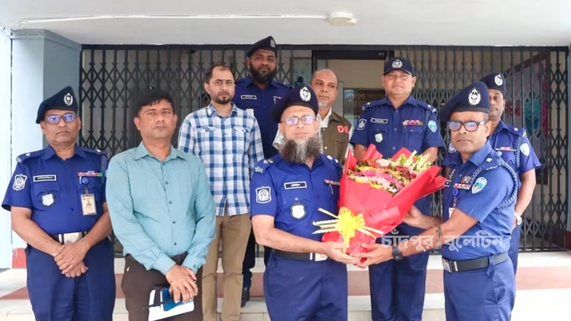 চাঁদপুরে যোগদান করছেন নতুন পুলিশ সুপার মিজানুর রহমান