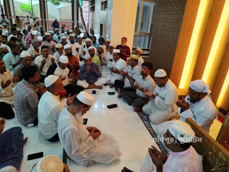 মতলব দক্ষিণে খালেদা জিয়ার জন্মদিন উপলক্ষে বিএনপির দোয়া ও মিলাদ