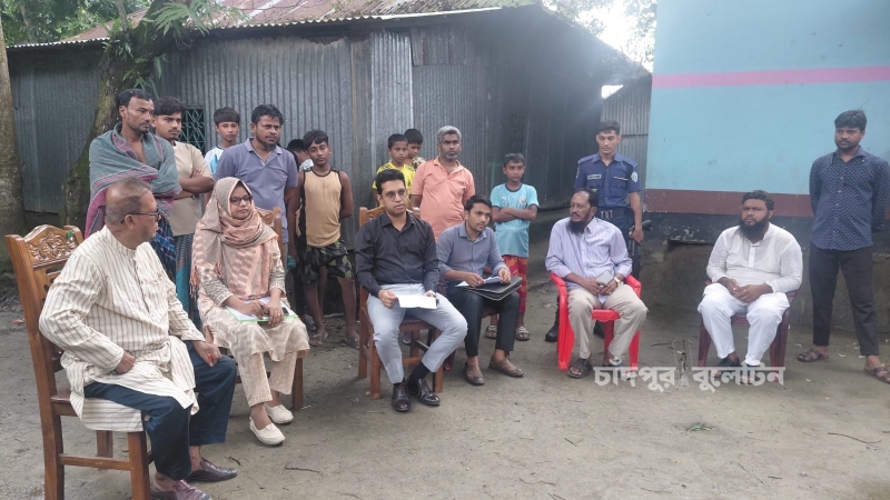 পুকুরের অংশবিশেষ ভরাট করে গরুর খামারের বর্জ্য ফেলায় (এক লক্ষ) টাকা জরিমানা