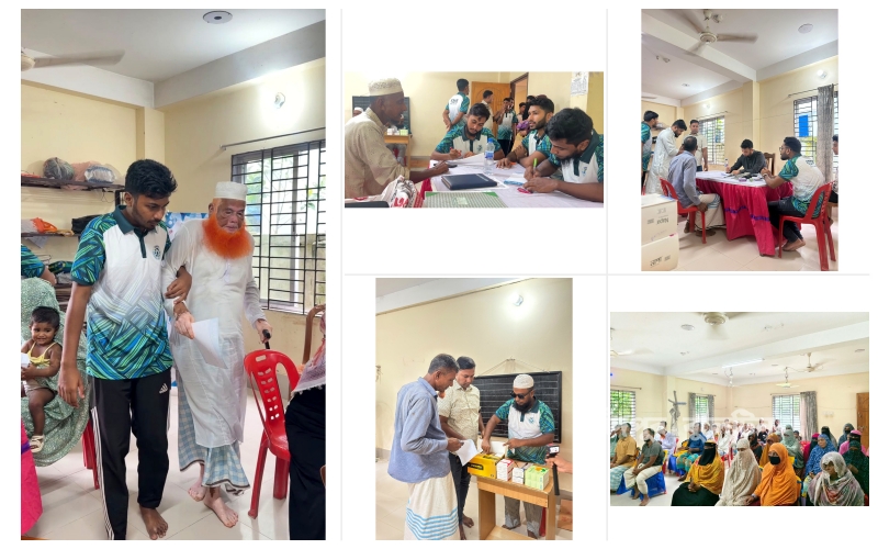 প্রত্যাশা সামাজিক সংগঠনের আয়োজনে মৈশাদীতে ফ্রি মেডিকেল ক্যাম্প, সেবা নিলেন প্রায় তিন শতাধিক মানুষ